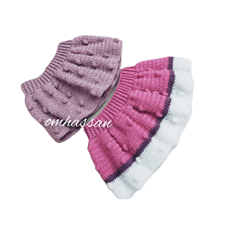 تنورة قصيرة كروشيه