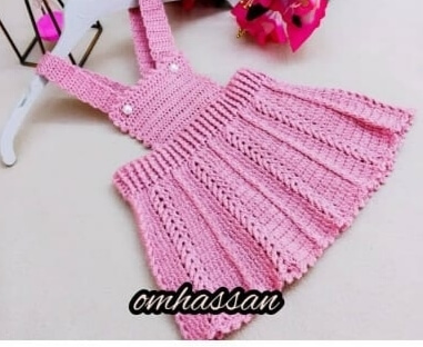 فستان كروشيه صيفي