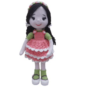 باترون أرنب بالكروشيه صغير